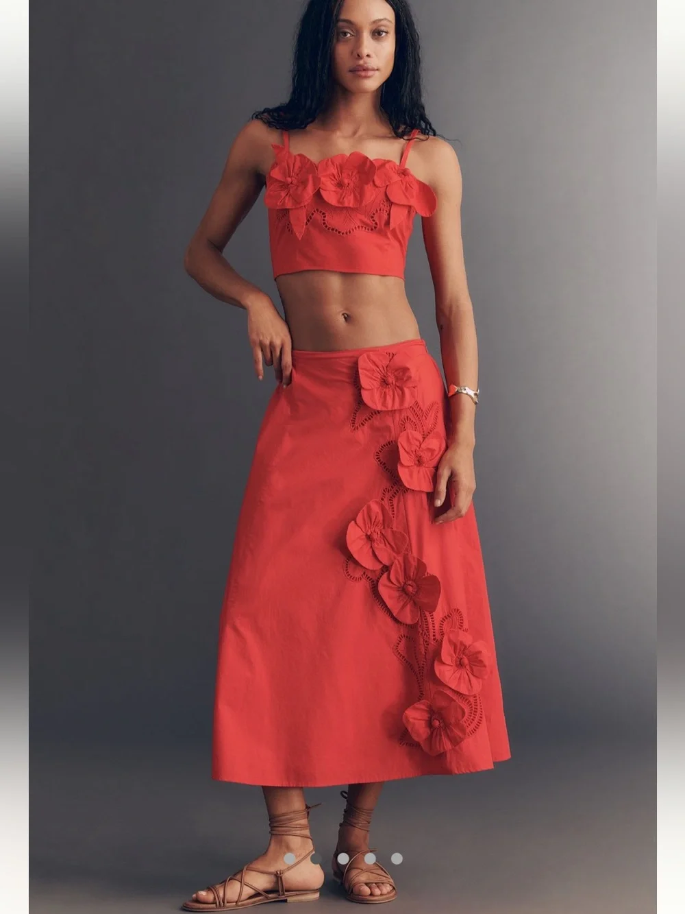 Anthropologie Appliqué skirt - Picture 1 of 7